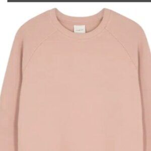Varley Manning Pink Ribbed Sweatshirt - Size M